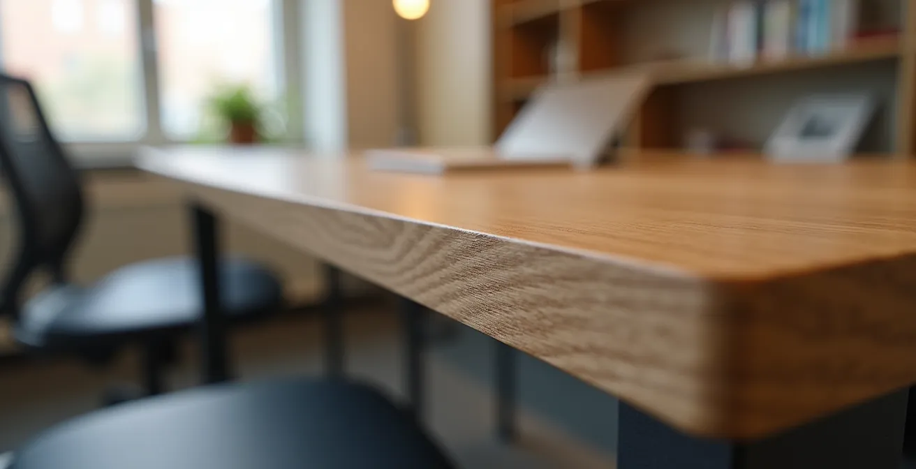 Camera singola per studenti con mobili robusti e materiali durevoli, armadio PAX e scrivania in laminato HPL