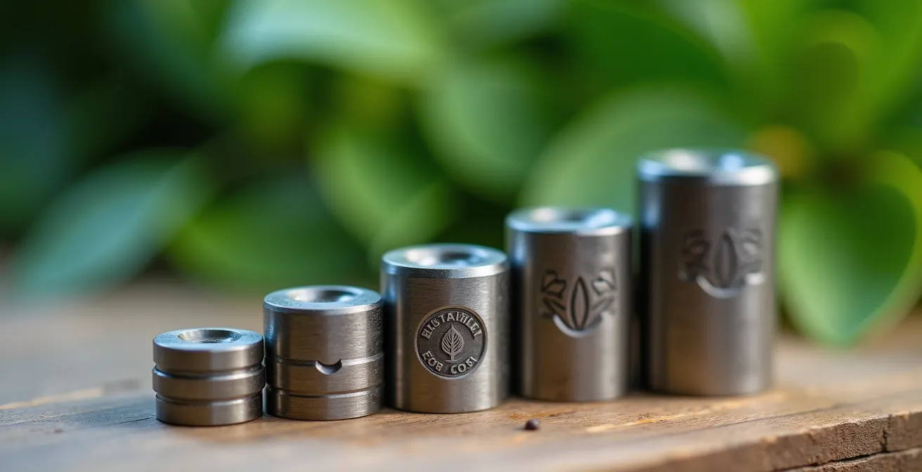 Componenti meccanici di precisione con certificazioni di sostenibilità per export europeo