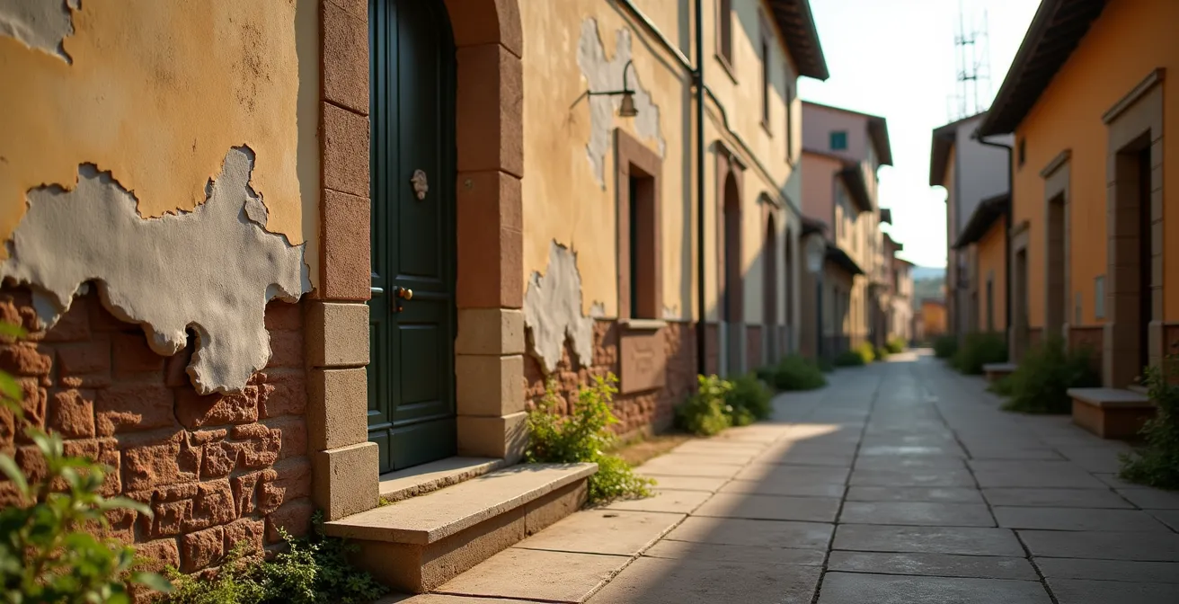 Grafico comparativo dell'andamento dei prezzi immobiliari italiani rispetto all'inflazione dagli anni '80 ad oggi