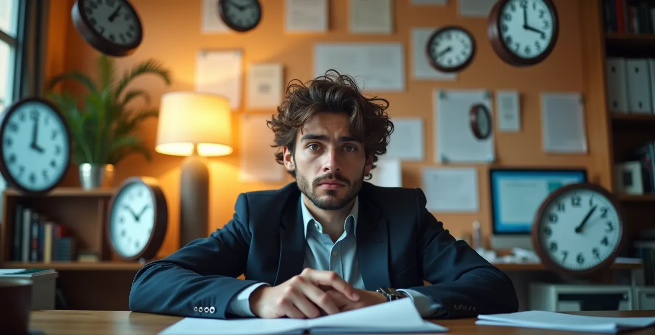 Metafora visiva dell'equilibrio tra vita personale e professionale