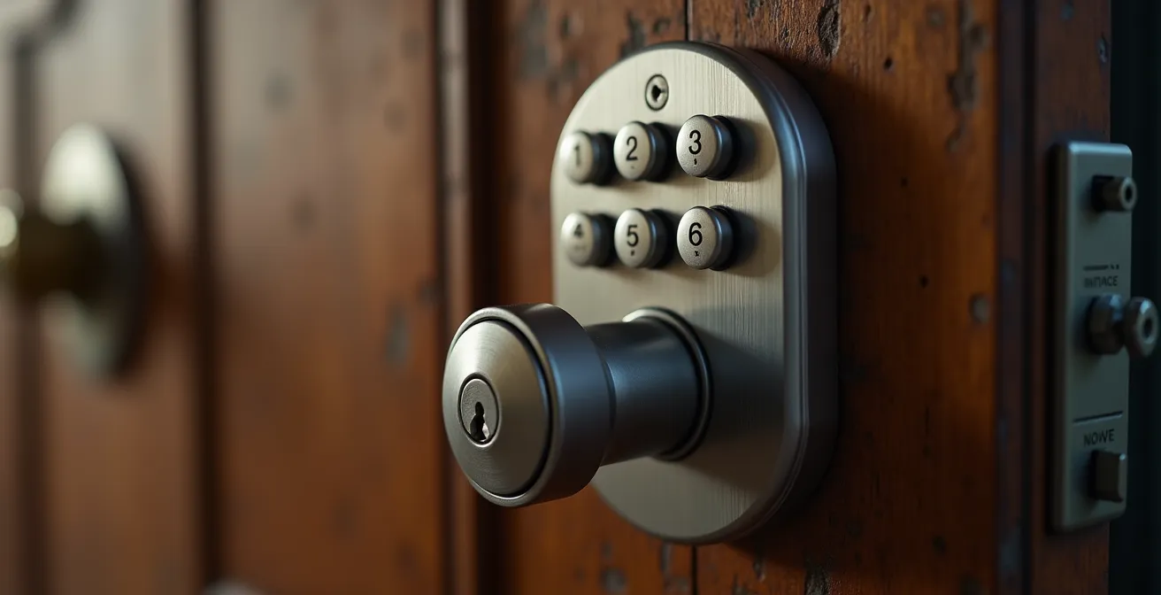 Sistema di accesso intelligente per case vacanze con tecnologia contactless