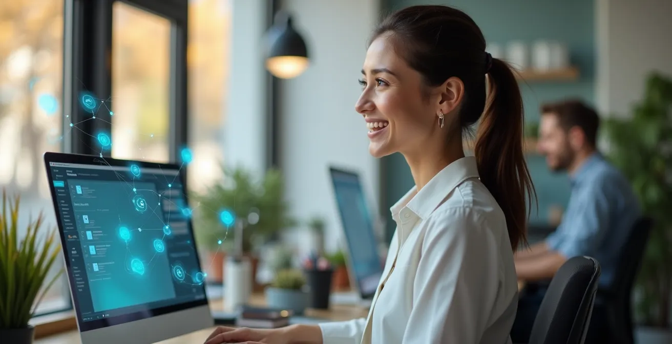 Collaborazione tra intelligenza artificiale e operatore umano nel servizio clienti